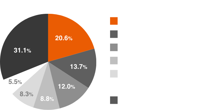 Japan's GDP composition ratio