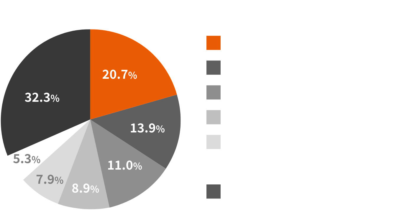 日本のGDP構成比