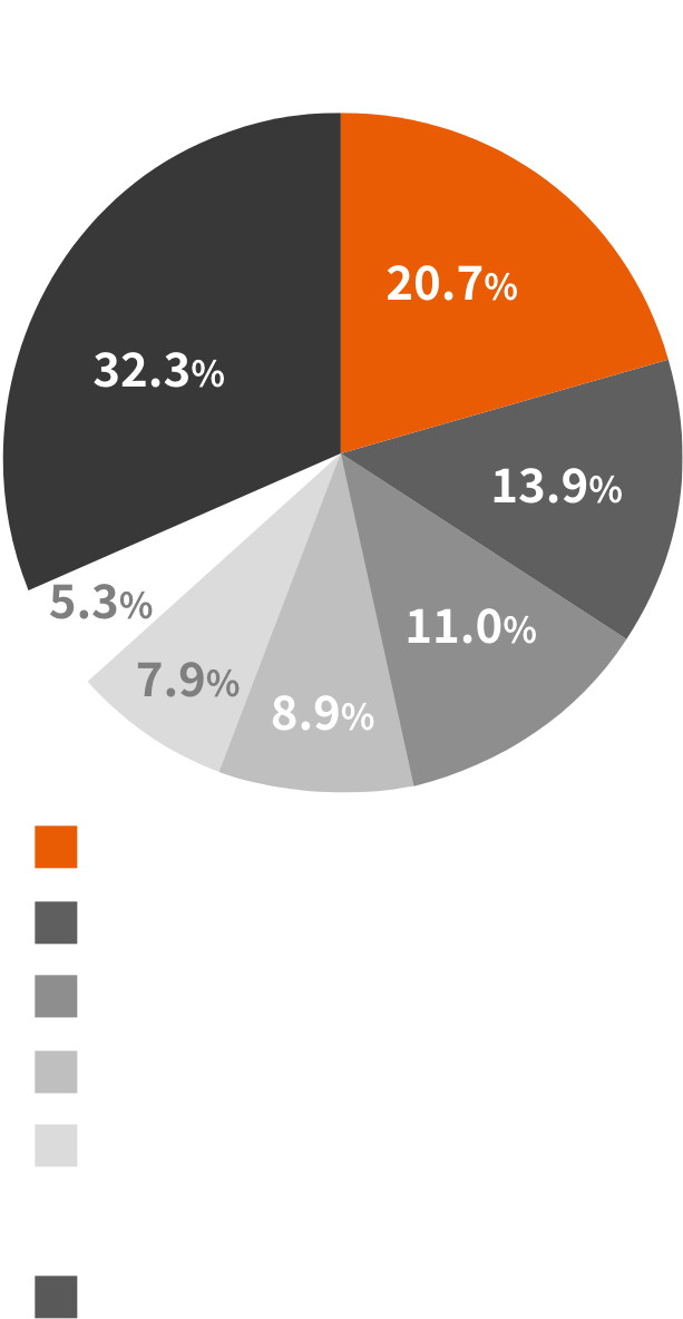 日本のGDP構成比