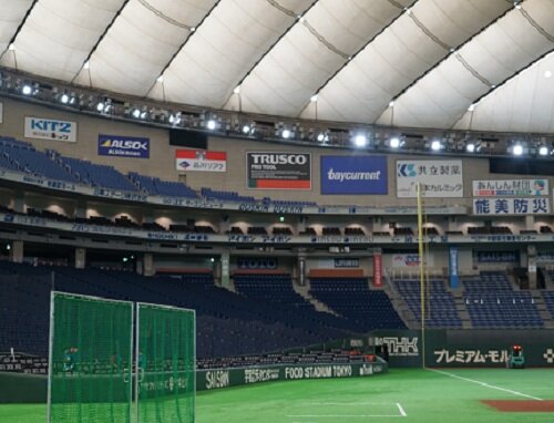 東京ドームへの広告出稿